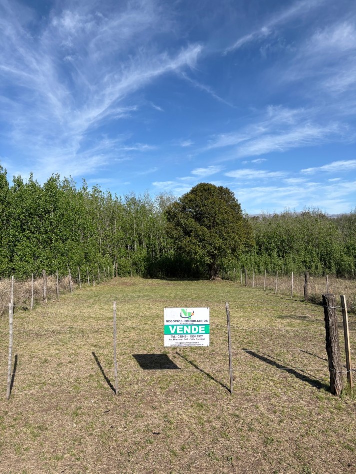 Lote en Yacanto. escritura inmediata.